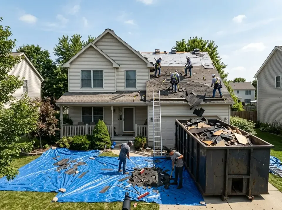 roof-replacement-debris-remova-004 — frequently asked questions, Cheapest Dumpster Rentals in Edgewater, MD